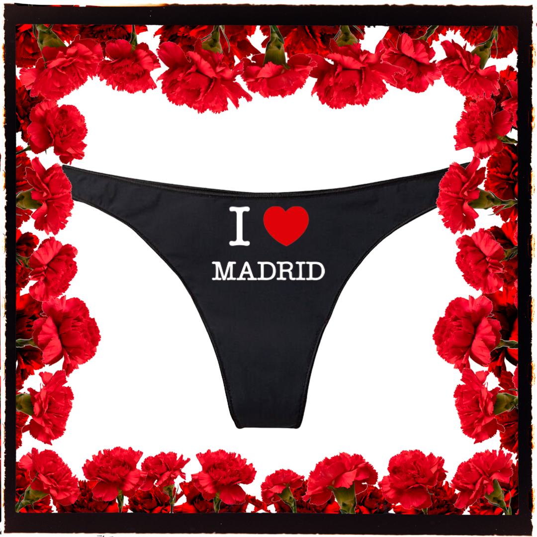 Tanga I Love Madrid