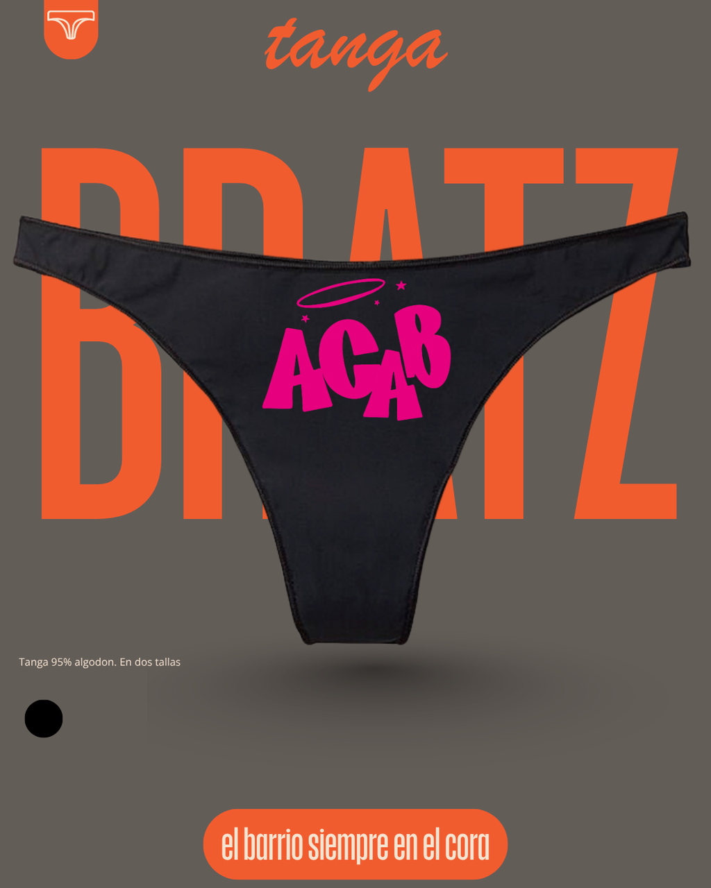 Tanga ACAB Bratz