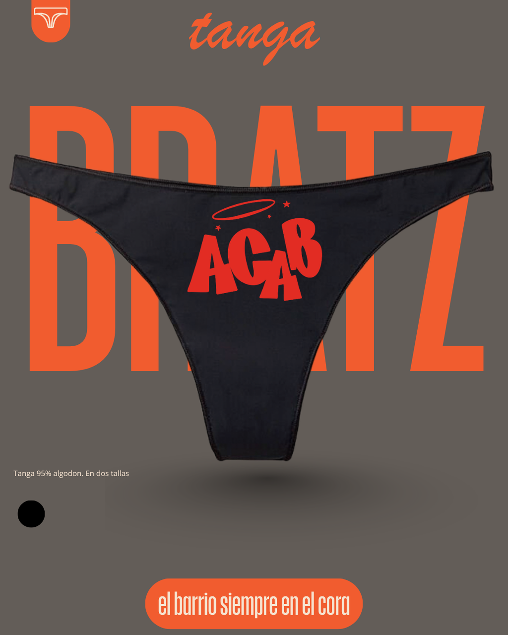 Tanga ACAB Bratz