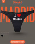 Tanga I Love Madrid
