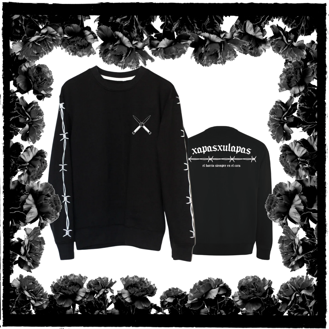 Sudadera NAVAJAS Alambres