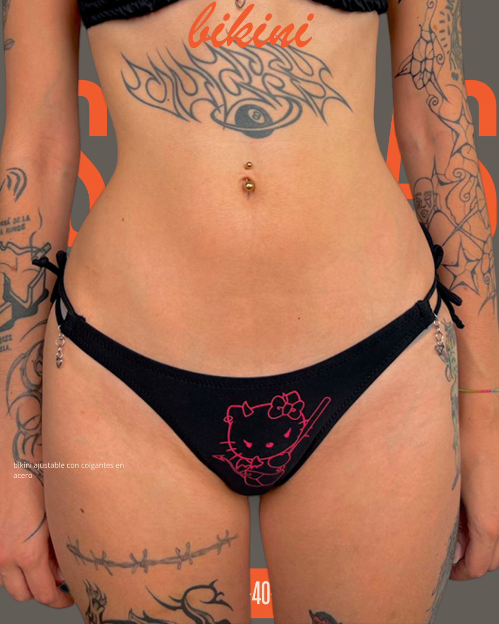 BIKINI Corazon y helloBate